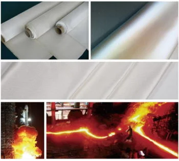 High Temperature Resistance High Silica Fiberglass Cloth